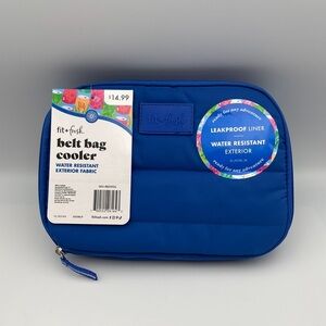 *New* Fit+Fresh Royal Blue Belt Bag Cooler